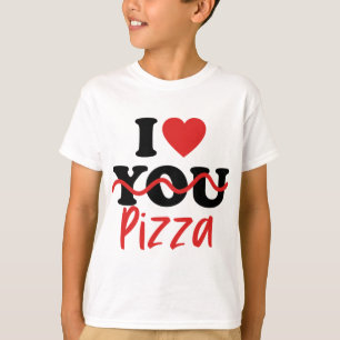 Camiseta Me encanta la pizza