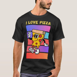 Camiseta Me encanta la pizza.