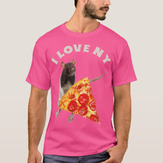 Camiseta Me encanta la pizza de Nueva York y el amante del 