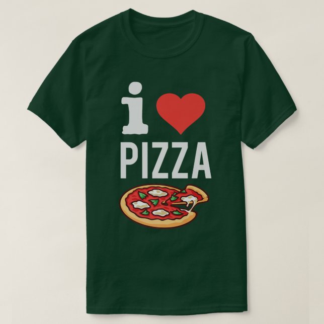Camiseta Me encanta la pizza divertida Pizza Lover Foodie c (Diseño del anverso)