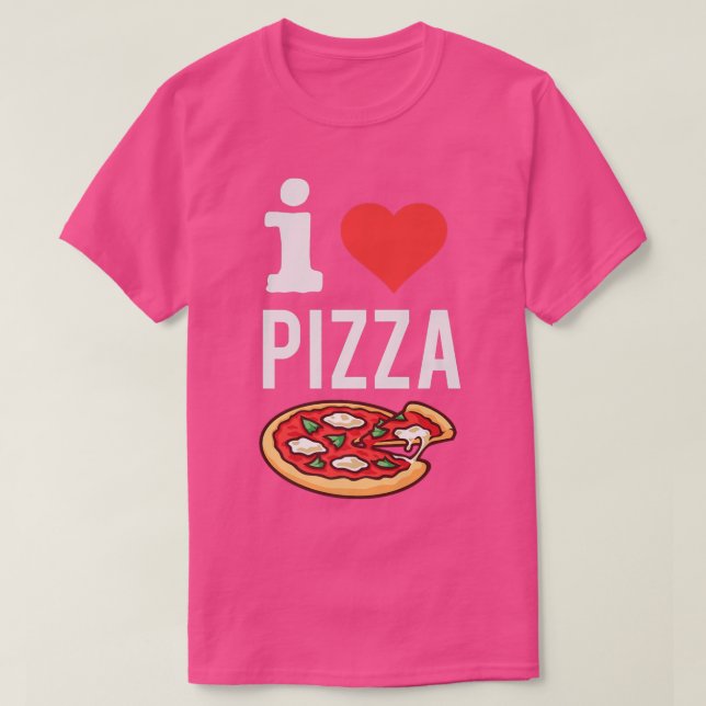 Camiseta Me encanta la pizza divertida Pizza Lover Foodie c (Diseño del anverso)