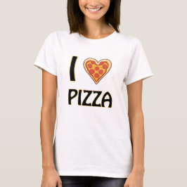 Camiseta Me encanta la pizza - Divertido regalo para los am