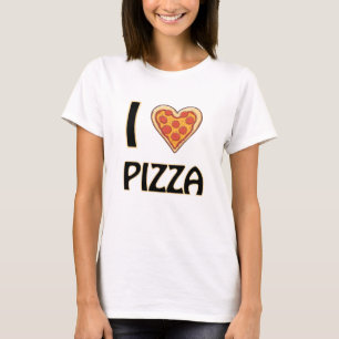 Camiseta Me encanta la pizza - Divertido regalo para los am