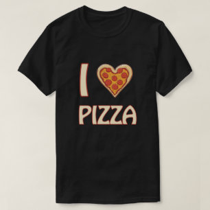 Camiseta Me encanta la pizza - Divertido regalo para los am