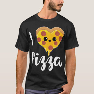 Camiseta Me encanta la pizza - Gracioso queso de comida Sal