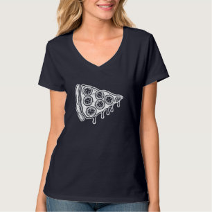 Camiseta Me encanta la pizza para hombres Niños mujeres ama