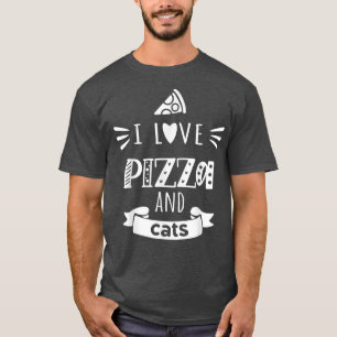 Camiseta Me Encanta La Pizza Y El Catspizza Cat 1041158
