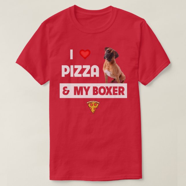 Camiseta Me encanta la pizza y la comida Pepperoni, la dueñ (Diseño del anverso)