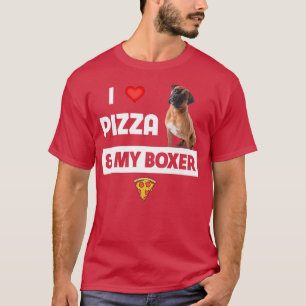 Camiseta Me encanta la pizza y la comida Pepperoni, la dueñ
