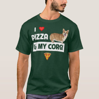 Camiseta Me encanta la pizza y la comida Pepperoni, la dueñ