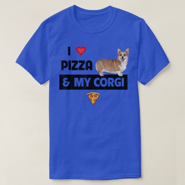 Camiseta Me encanta la pizza y la comida Pepperoni, la dueñ (Diseño del anverso)