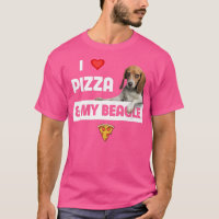 Me encanta la pizza y mi dueña de perro beagle Pep