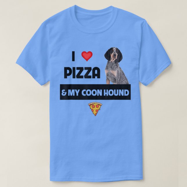 Camiseta Me encanta la pizza y Pepperoni, la dueña de un pe (Diseño del anverso)