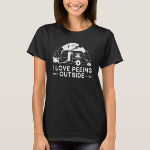 Camiseta Me Encanta La Playa Fuera De Camper Van Camping Al