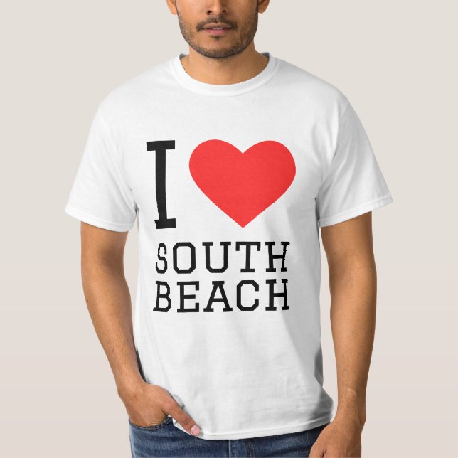 Camiseta Me encanta la playa sur (Anverso)