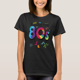 Camiseta Me encanta la premiu retro Fiesta de los años 80