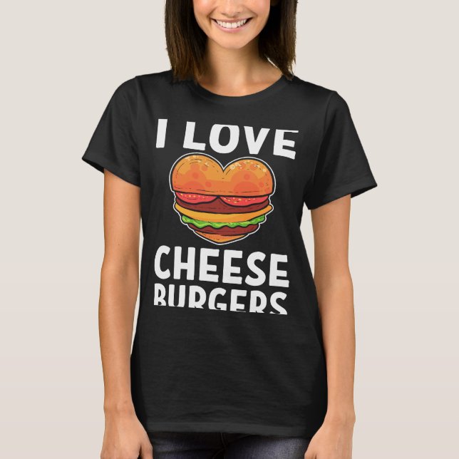 Camiseta Me Encanta La Quesa Quesa Burger Queseburger (Anverso)