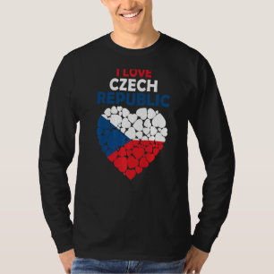 Camiseta Me Encanta La República Checa Orgullosa De Ser La