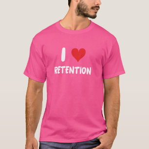 Camiseta Me encanta la retención - RRHH Recursos Humanos Em