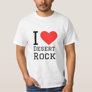 Camiseta Me encanta la roca del desierto