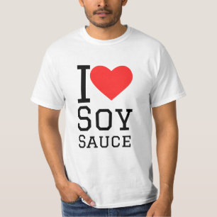 Camiseta Me encanta la salsa de soja