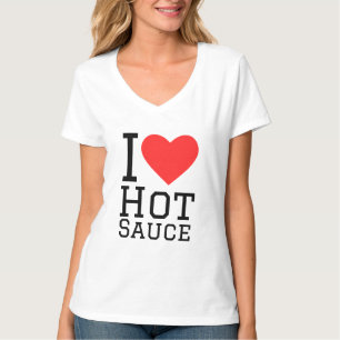 Camiseta Me encanta la salsa picante