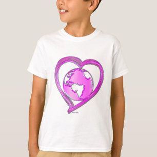 Camiseta ME ENCANTA LA Serie EARTH (Rosa)
