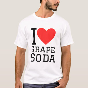 Camiseta Me encanta la soda de uva