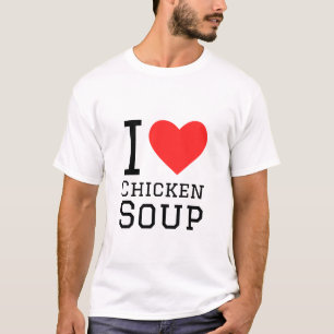 Camiseta Me encanta la sopa de pollo