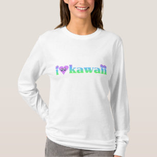 Camiseta Me encanta la sudadera Kawaii