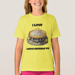 Camiseta Me encanta la tarta de merengue de limón