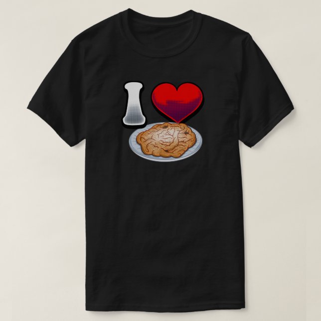 Camiseta Me encanta la torta de embudo (Diseño del anverso)