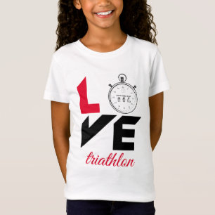 Camiseta Me encanta la triatlón