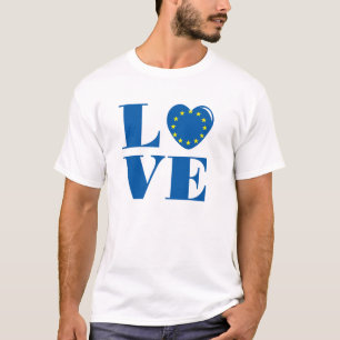 Camiseta Me encanta la Unión Europea