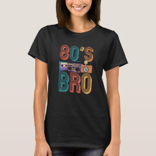 Camiseta Me encanta la vestimenta Chica del Bro Retro 80 ho