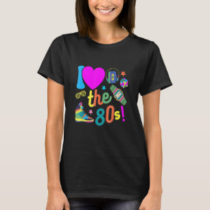 Camiseta Me encanta la vestimenta del Fiesta retro 80 para 
