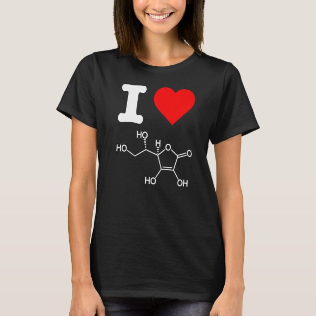 Camiseta Me Encanta La Vitamina C Ingredientes Para El Cuid (Anverso)