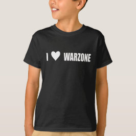 Camiseta Me encanta la zona de guerra
