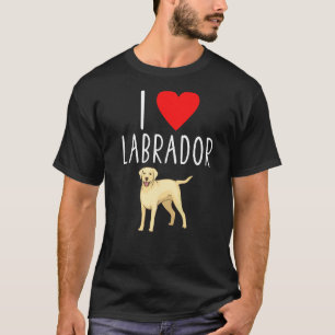 Camiseta Me encanta Labrador Lab Retriever Labrador