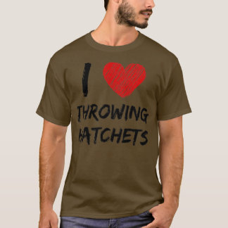 Camiseta Me Encanta Lanzar Hatchets 1