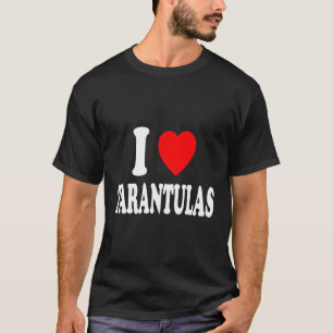 Camiseta Me Encanta Las Arañas Domesticadas Mascotas De Tar