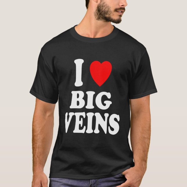 Camiseta Me Encanta Las Venas Grandes Enfermeras Flebotomit (Anverso)