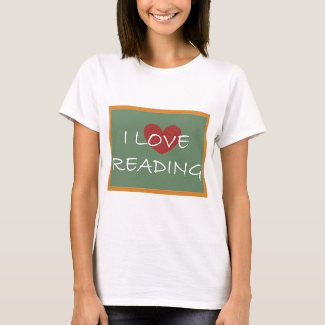 Camiseta Me Encanta Leer (Anverso)