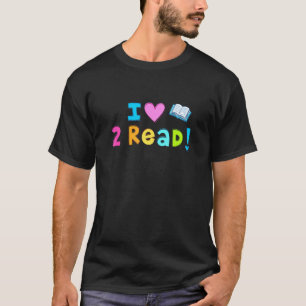 Camiseta Me Encanta Leer Corazón Aburrido Leyendo 2 Leer