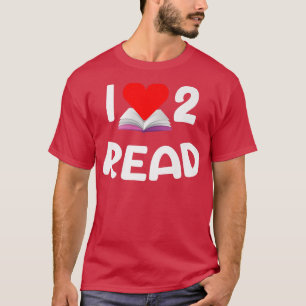 Camiseta Me Encanta Leer Cute Heart Book Reading Y Book L