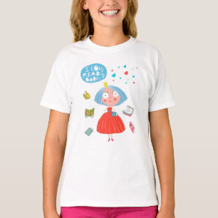 Camiseta Me encanta leer libros