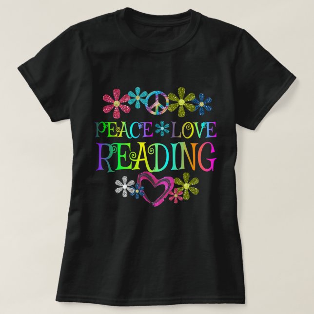 Camiseta Me encanta leer Shirt Book Avers Gift Reading Club (Diseño del anverso)