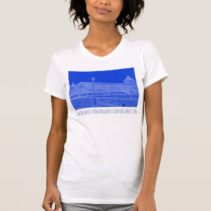 Camiseta Me encanta Lida Belarus Architecture Castle Sketch