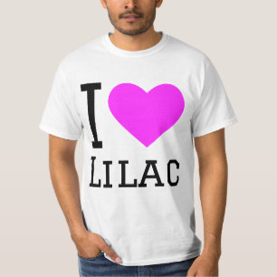 Camiseta Me encanta lilac
