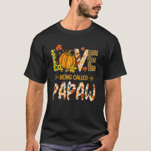 Camiseta Me Encanta Llamarse Papaw Pumpkin Cae Leyes Gracia